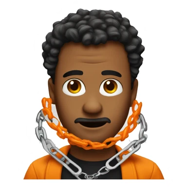 A Cheeto in handcuffs  sticker