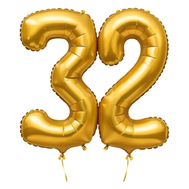 19 Number Ballon  sticker