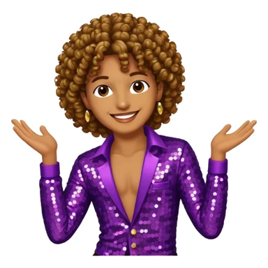 Disco dancer sticker