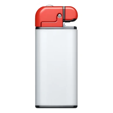 white lighter sticker