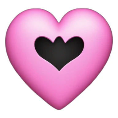 pink heart in a black spiderweb  sticker
