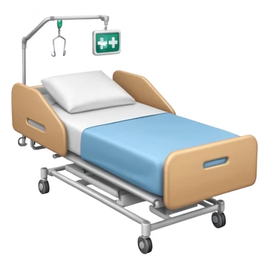 hospital bed sticker