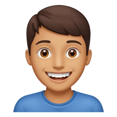 wide smile missing one tooth sticker