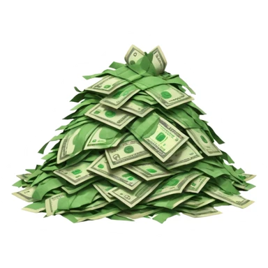 Shreading money sticker