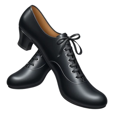 a pair of dancing shoes sticker