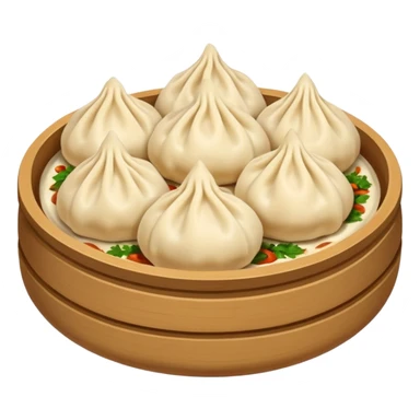 Khinkali, georgian dumplings sticker