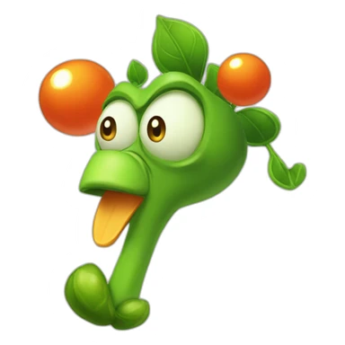 peashooter pvz sticker