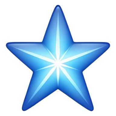 blue star emoji sticker