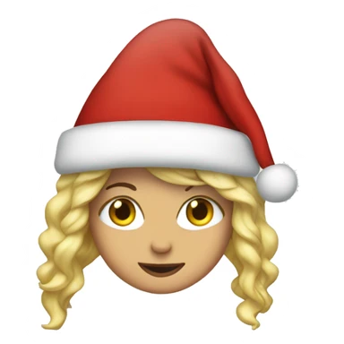 shakira as santa claus sticker