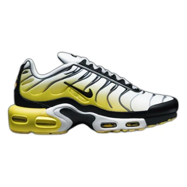 3D perspective nike tn black sticker