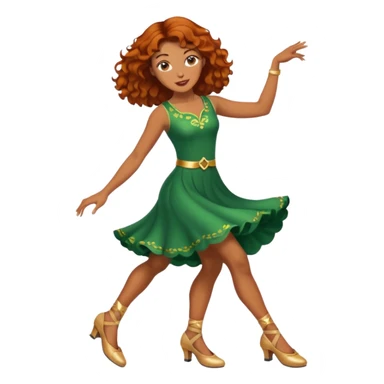 irish wonam dance shoes sticker