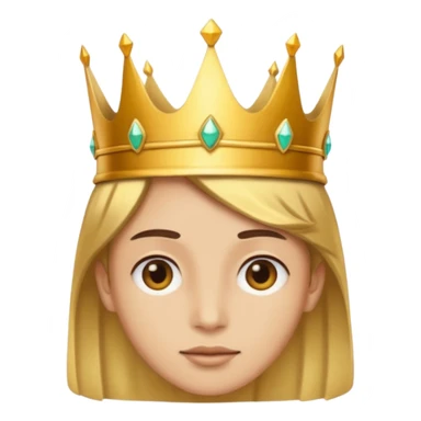 aggiungi una corona sulla testa sticker