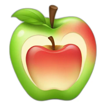apple corp logo sticker