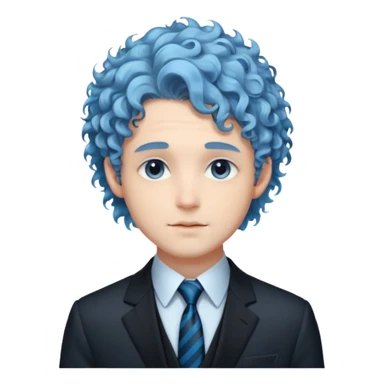 ethereal-pastel-transparent-translucent-gorgeous-spectral-dark-greyish-whitish-gloomy-man-with-blue-curly-hair-with-a-beautiful-black-suit sticker