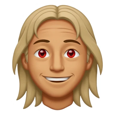 Stoner who's eyes are almost closed sticker