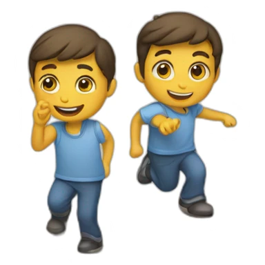 two steps ahead sticker