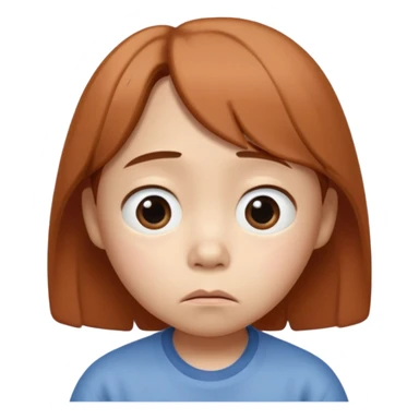 a Korean four-year-old who’s exhausted from studying (pixar style) sticker