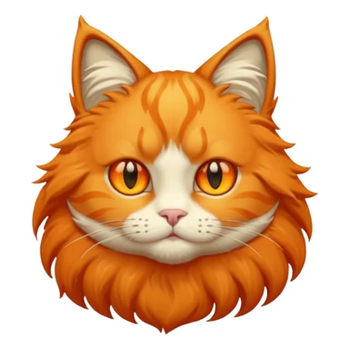 un gato elental sticker