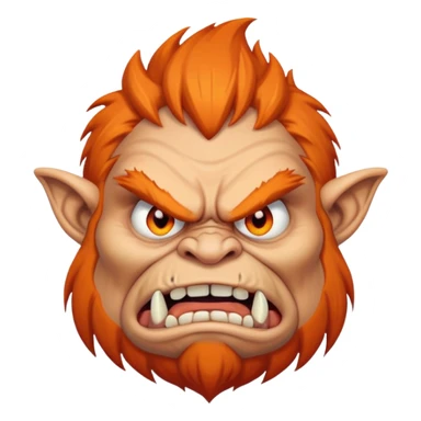 Angry trump troll sticker