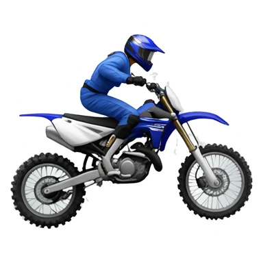 Yamaha Dirt bike wheeling sticker