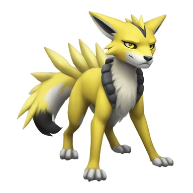Lombax-Renamon-Zeraora full body sticker