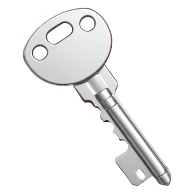 red Ferrari key with a red background sticker