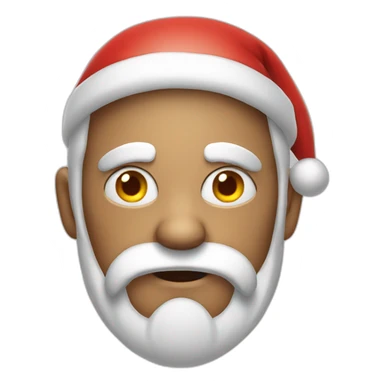 evil santaclaus sticker