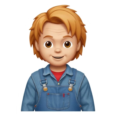 AnjaneyaUn emojin de chuky sticker