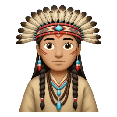 Native American sticker