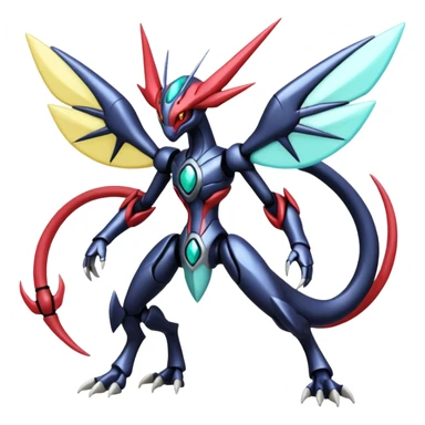 Dialga-Genesect-Miraidon-Darkrai-Deoxys-Giratina-Palkia-Meloetta-fusion sticker
