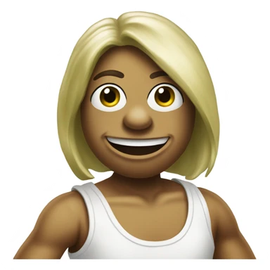 Kermit wearing a wife beater sticker