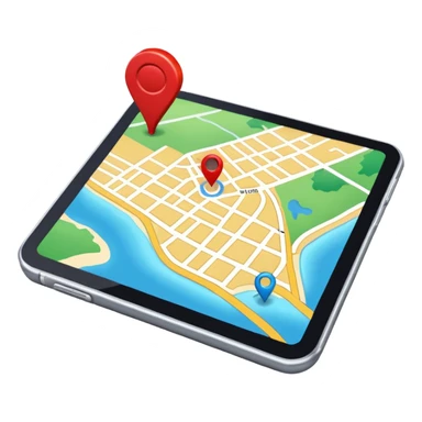 GPS Map
 sticker