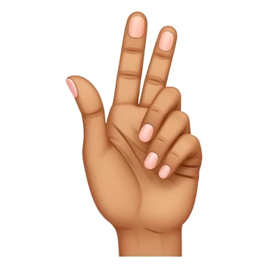 Create Indian skin tone face just to hand, making the gesture with the thumb and the pinky hanging up a phone call representing that it’s hanging up a phone with no phone in the emoji sticker