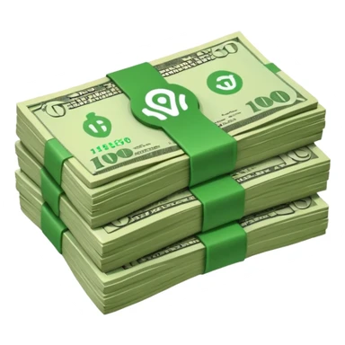 wifi money bill stack sticker