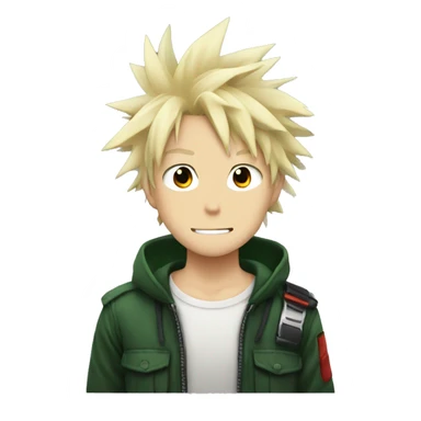 Katsuki Bakugou sticker