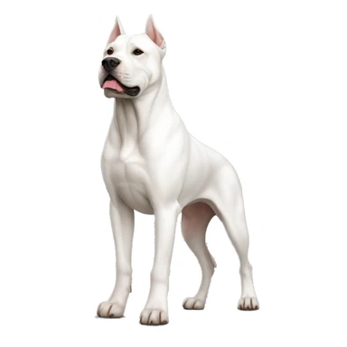 Dogo Argentino Dog Breed Full Body sticker