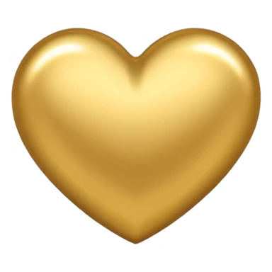 🤍 in gold sticker