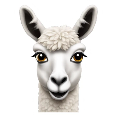 Lama big sticker