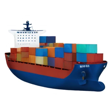 ship container sticker