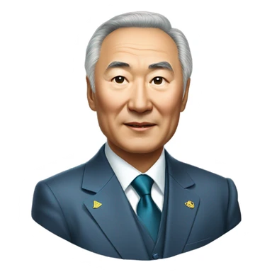Nūrsūltan Nazarbaev President of Kazakhstan sticker