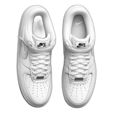 nike  white airforce 1 sticker