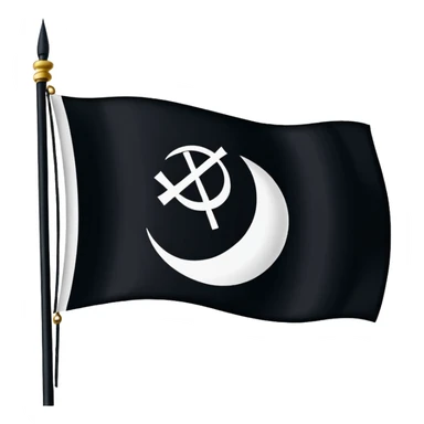 Isis flag sticker