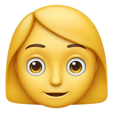 Emoji giving side eye sticker
