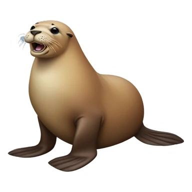 cool Sea lion sticker