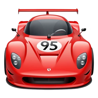A race car number 95 sticker