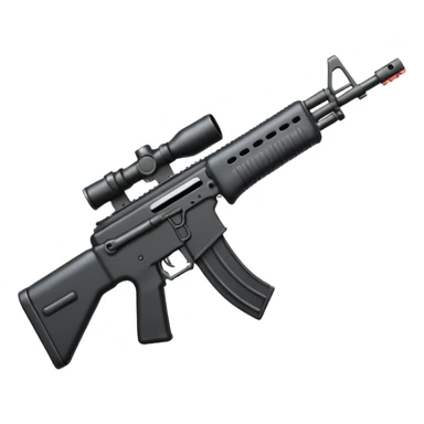 assault rifle sticker