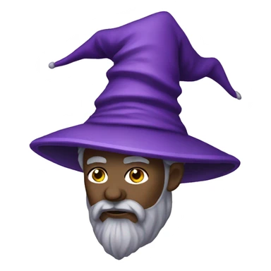 purple wizard sticker