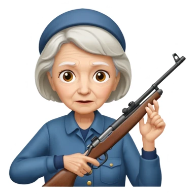 granny loading sticker