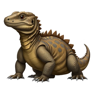 A Komodo Dragon sticker