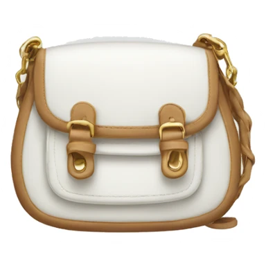 White coach purse sticker